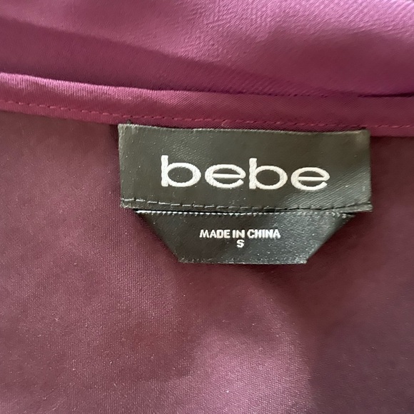 Bebe one sleeve beautiful purple - Picture 3 of 5